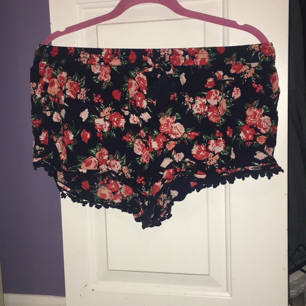 Super dry floral shorts